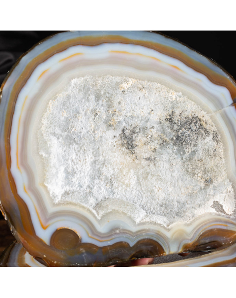 Géode En Agate En Forme De Fleur - Décoration Intérieure, Idée Cadeau - Neuf